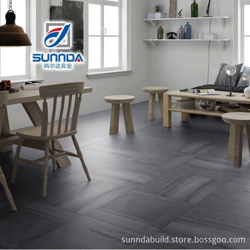 rustic cement look non slip ceramic porcelain tiles, balcony and garden exterior rough inkjet glazed ceramic floor tiles